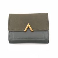 Matte Leather Small Wallet